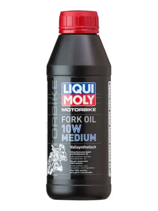 Liqui Moly 1506 Синтетическое масло для вилок и амортизаторов 10W, 0,5Л