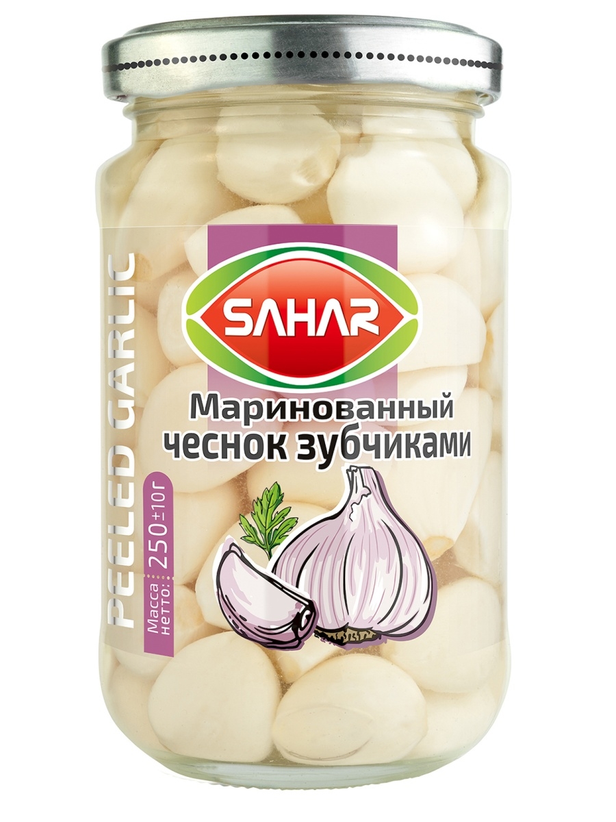 Маринованный чеснок зубчиками SAHAR 250гр. (ИРАН) SAHAR. 42327707 купить в  интернет-магазине Wildberries