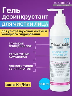 Гель для ультразвуковой чистки лица и дезинкрустации Mesomatrix Professional 42379468 купить за 1 096 ₽ в интернет-магазине Wildberries