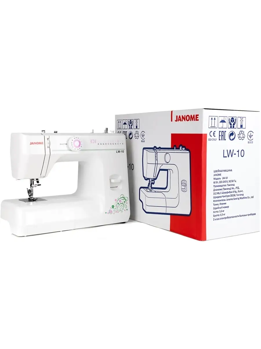 Швейная машина LW-10 Janome 42398279 купить за 13 255 ₽ в интернет-магазине  Wildberries