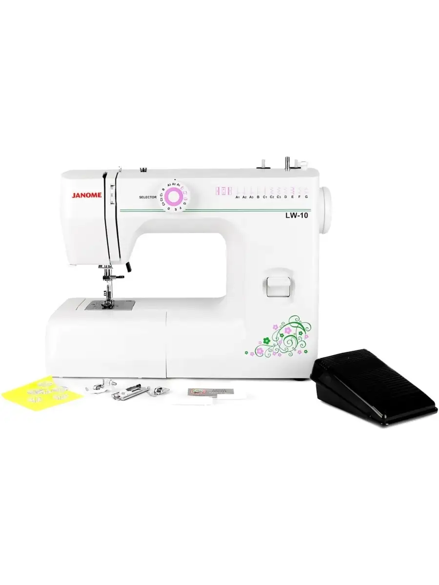 Швейная машина LW-10 Janome 42398279 купить за 13 255 ₽ в интернет-магазине  Wildberries