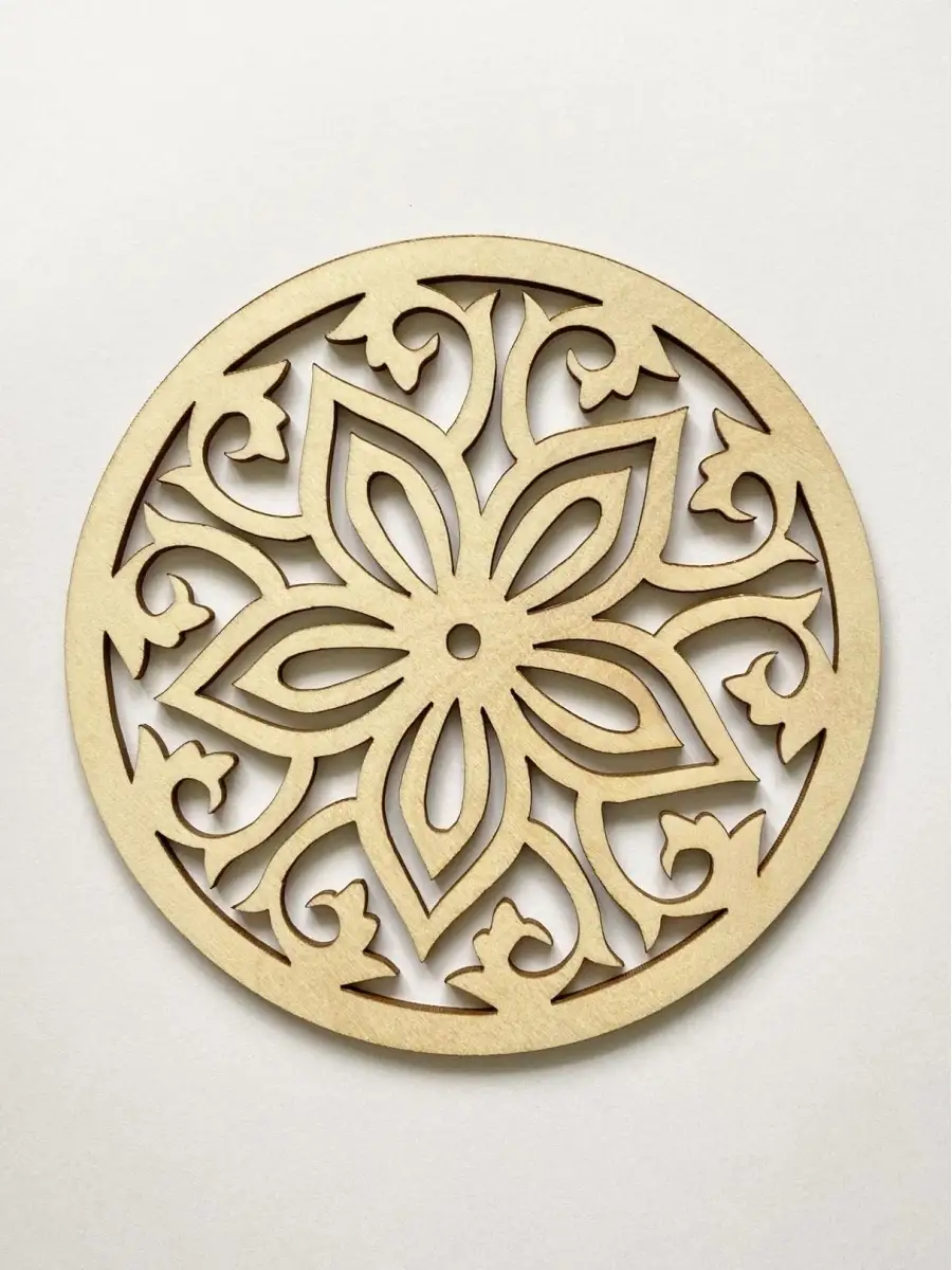 Подставка под стакан WoodFishkaDecor.