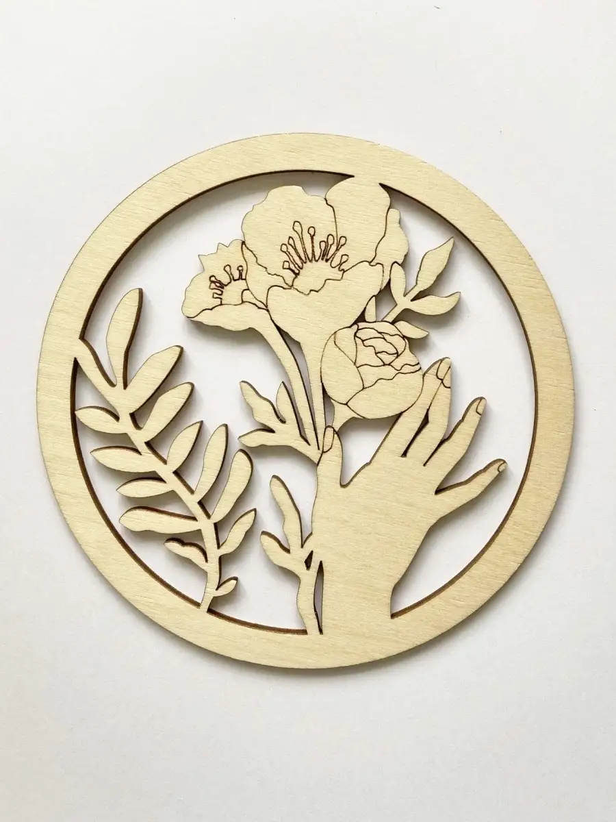 Подставка под горячее WoodFishkaDecor.