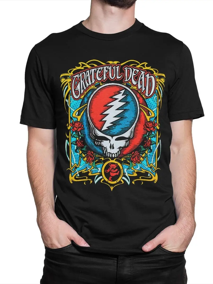 Футболка Grateful Dead - Череп / Рок, Design Heroes