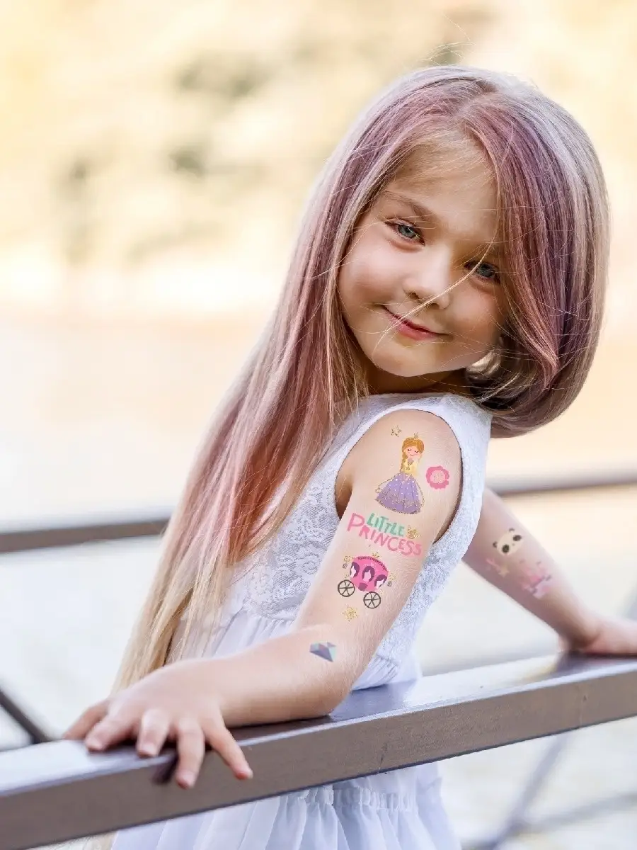 Игровой набор с куклой Барби 'Татуировки для волос' (Hair Tattoos), Barbie, Mattel [BDB19] отзывы