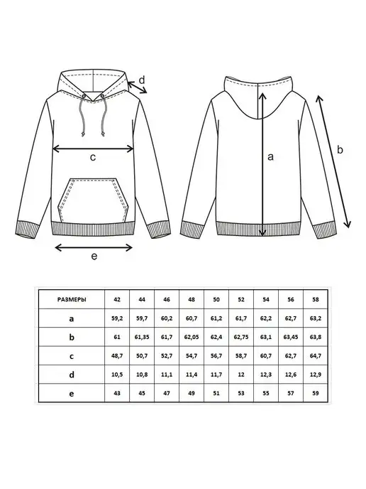 Выкройки DRESS YOU Выкройка толстовка, вариант, фото 2