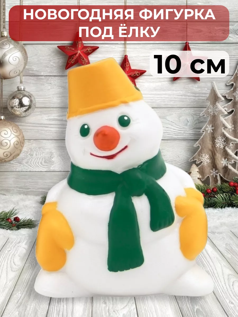 Новогодняя игрушка Снеговик