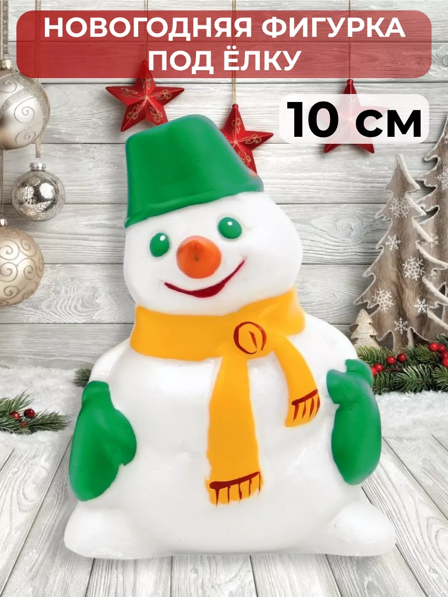 Новогодняя игрушка Снеговик