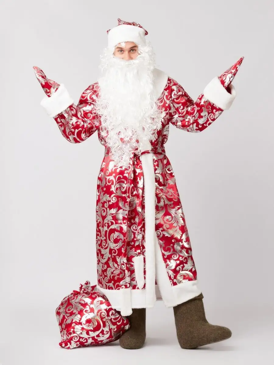 Как сшить костюм Деда Мороза в домашних условиях