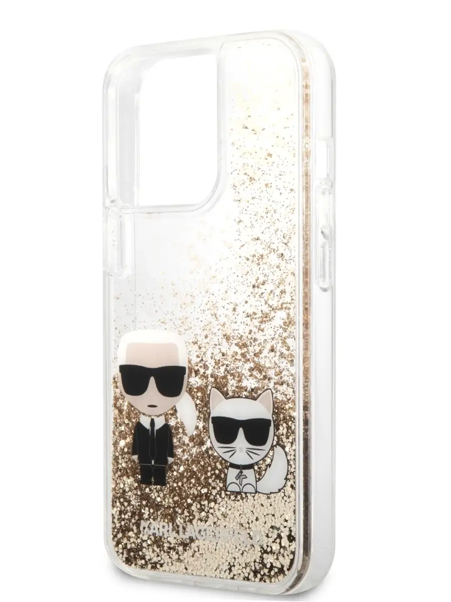 Чехол на iPhone 13 Pro Max жидкие блестки Liquid Glitter Karl Lagerfeld  42653092 купить за 1 870 ₽ в интернет-магазине Wildberries