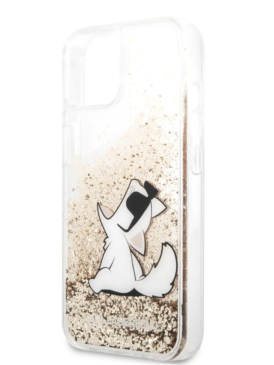 Karl Lagerfeld Чехол на iPhone 13 mini с жидкими блестками Liquid Glitter