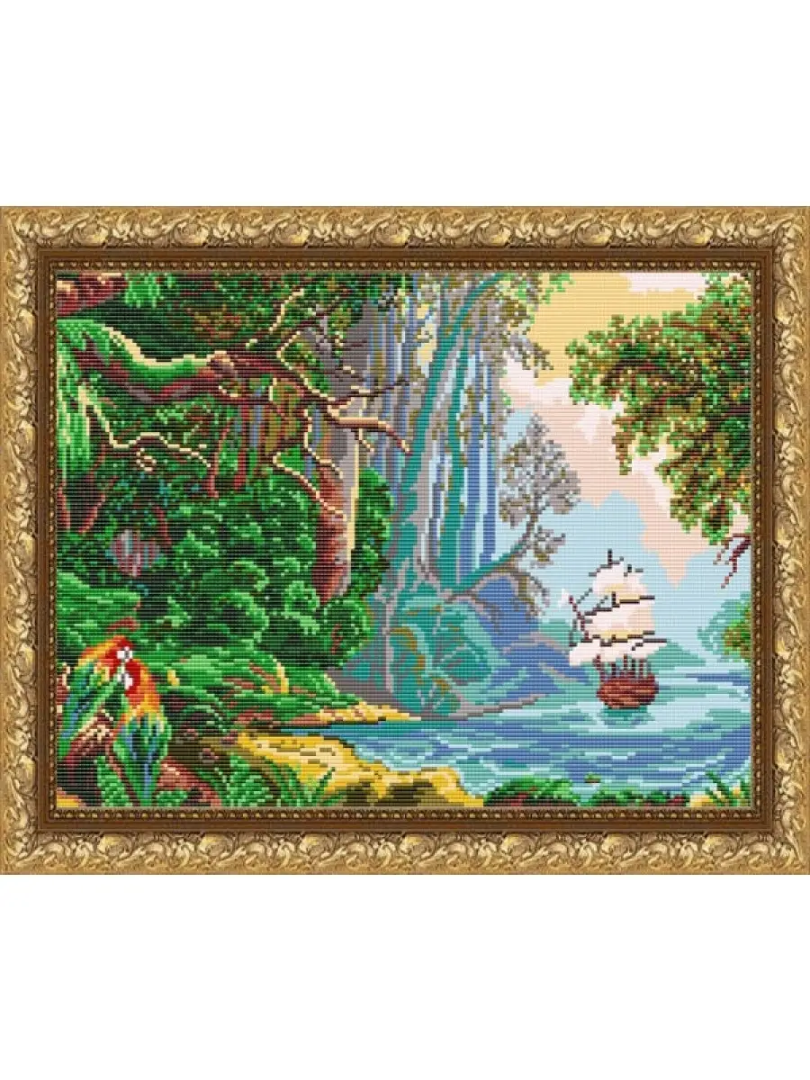 Вышивка бисером картины. Вышивка картин. Вышивка зимняя речка. Вышивка бисером картины. Картины бисером полной зашивки.