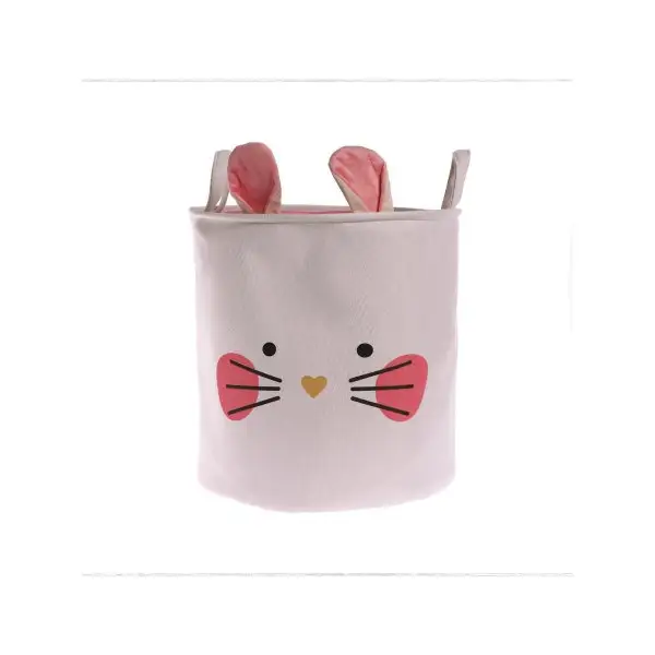 Корзина для хранения игрушек "Котик" 35х35х35 см/Детская/Для