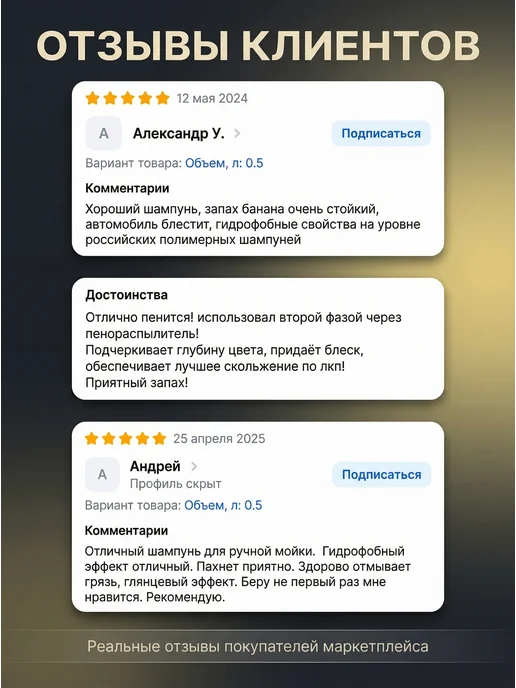 Chemical Russian Автошампунь для бесконтактной мойки Prewash Active 1 л, 500 мл, фото 3