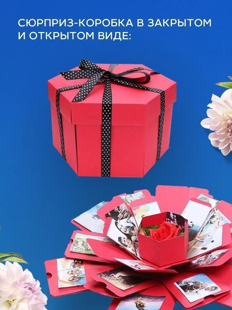 Как упаковать коробку в подарочную бумагу?