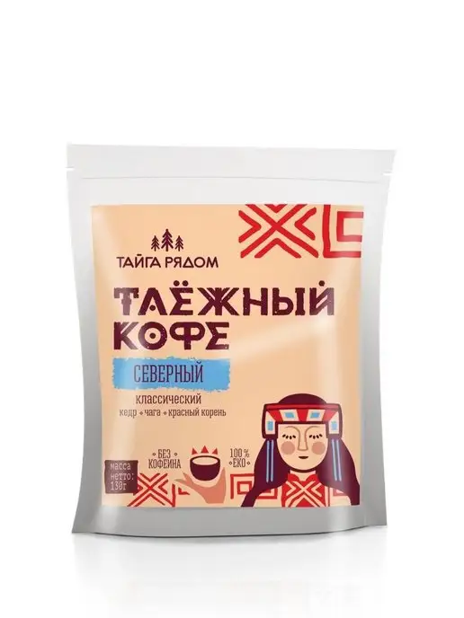 Основы Здоровья Кофе таёжный "Классический" "Тайга рядом" 130 г, 130 г, фото 2