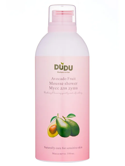 DUDU organic & natural cosmetics Мусс для тела с экстрактом авокадо, 350 мл, фото 7