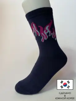 Носки с принтом Пламя огонь Soxnosox 42928314 купить за 82 ₽ в интернет-магазине Wildberries