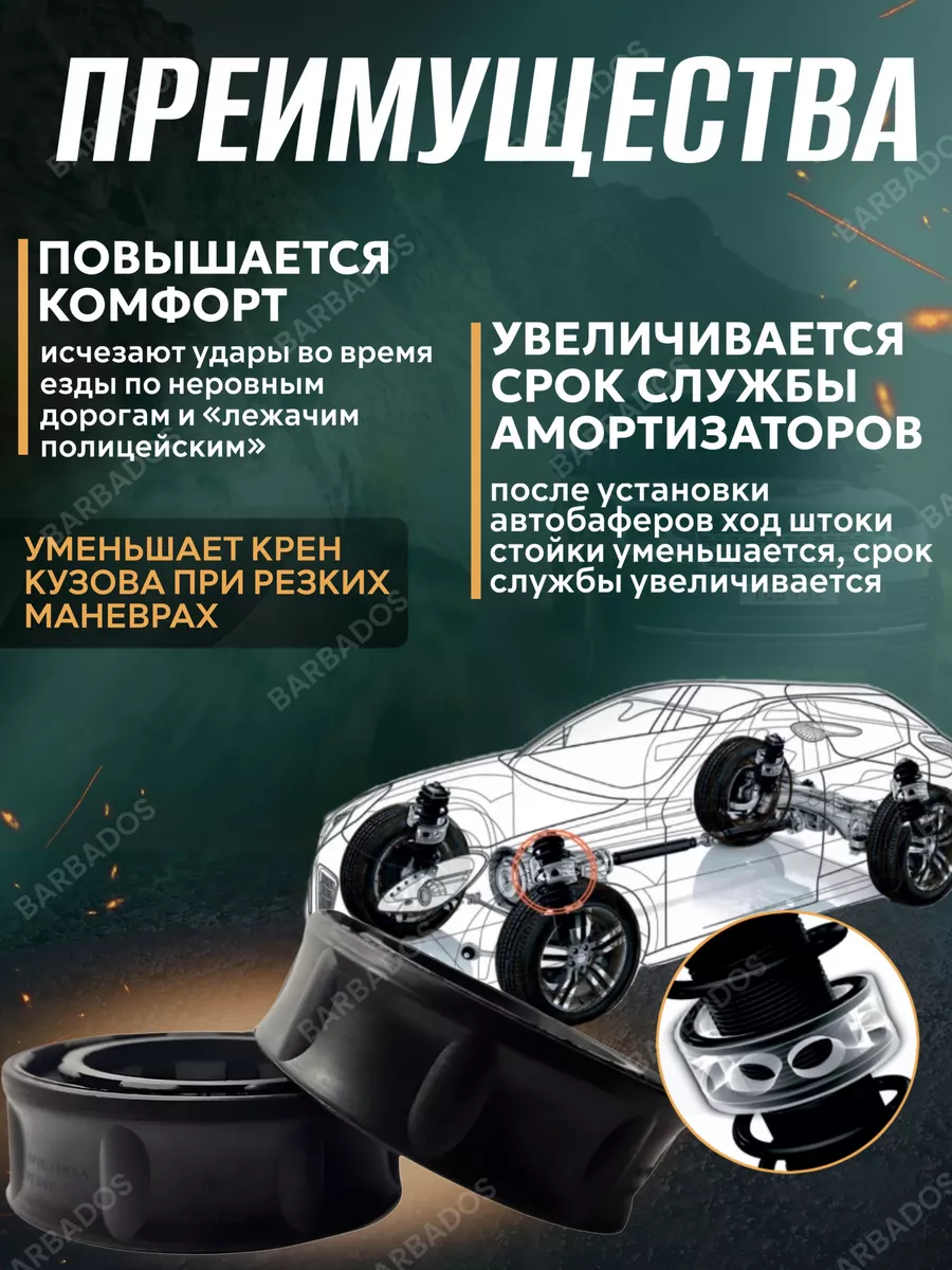 Межвитковые проставки автобаферы NEW SPRING 120-130мм 2 шт С Автобаферы  межвитковые проставки для клиренса 42975430 купить за 591 ₽ в  интернет-магазине Wildberries