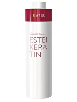 Кератиновый шампунь для волос KERATIN, 1000 мл ESTEL 43063004 купить за 1 609 ₽ в интернет-магазине Wildberries