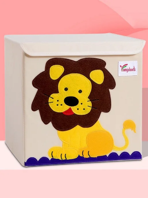 ELLE Home Ящик корзина для игрушек, желтый