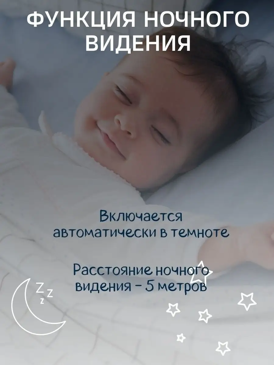 Видеоняня беспроводная с обратной связью Baby Monitor 43132437 купить за 3  370 ₽ в интернет-магазине Wildberries