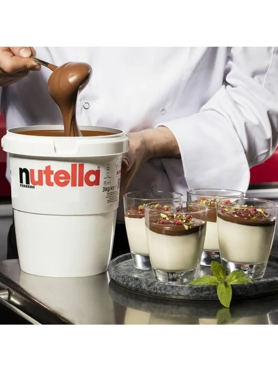 Nutella паста шоколадная Нутелла,3 кг Nutella 43132858 купить в  интернет-магазине Wildberries