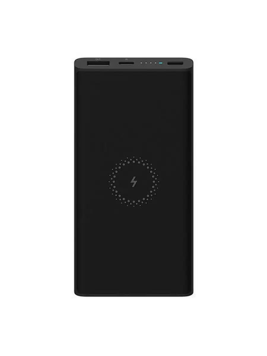 Внешний аккумулятор с беспроводной зарядкой Xiaomi Mi Wireless Power Bank  10000 mAh Youth Черный Xiaomi 43162043 купить в интернет-магазине  Wildberries