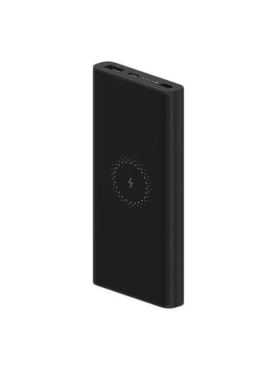 Внешний аккумулятор с беспроводной зарядкой Xiaomi Mi Wireless Power Bank  10000 mAh Youth Черный Xiaomi 43162043 купить в интернет-магазине  Wildberries